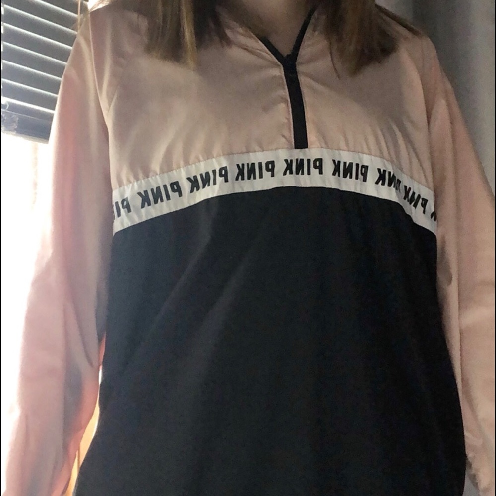 Pink windbreaker
